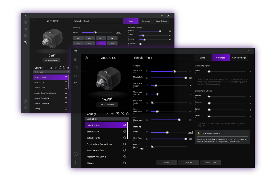 Conspit ares apex SW